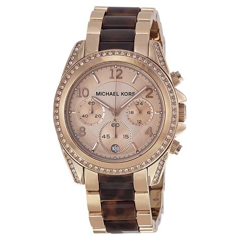 fake mk gold watch